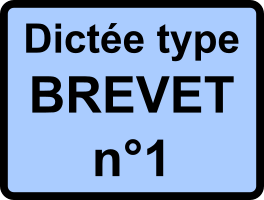 Dictée type Brevet n°1 - Maupassant, la Parure, 1884