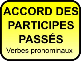 Accord des participes passés avec des verbes pronominaux 