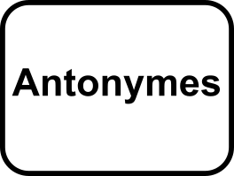 Antonymes