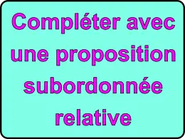 Évite la répétition en créant une relative