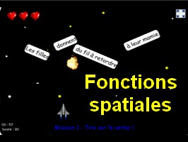 Fonctions spatiales